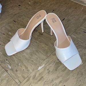 White heels